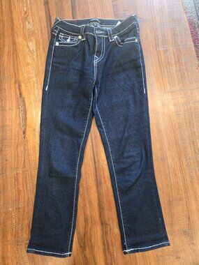 ☀️ True Religion Jennie Capri Big T – Curvy Skinny Flap ☀️